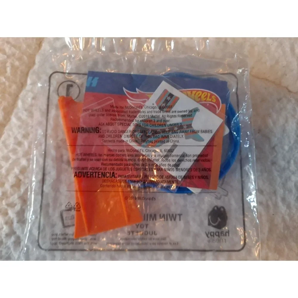 2019 Hot Wheels McDonald's Happy Meal #1 Twin Mill Hoop Toy‎